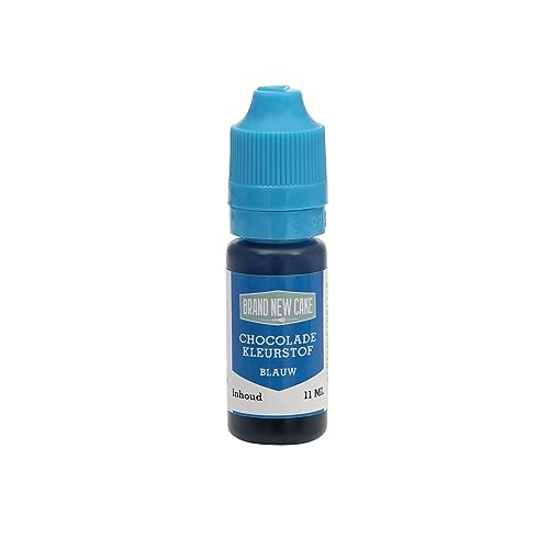 BrandNewCake® Blaue Schokoladenfarbe 11ml - Essbare Lebensmittelfarbe - Perfekt für Schokolade und Backen von Brand New Cake