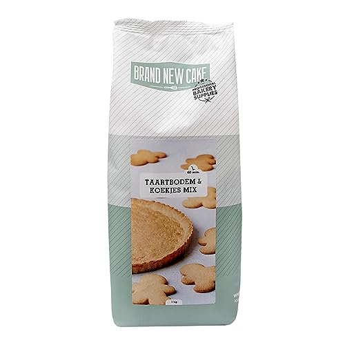 BrandNewCake® Kuchen- und Keks-Mix 1kg - Perfekte Backmischung für Kuchenböden und Kekse von Brand New Cake