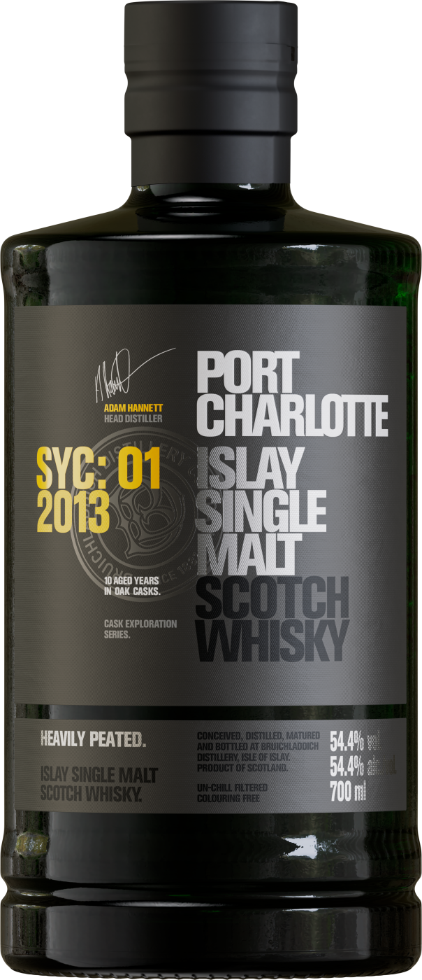 Bruichladdich 2013 Port Charlotte »SYC:01« Islay Single Malt Scotch Whisky