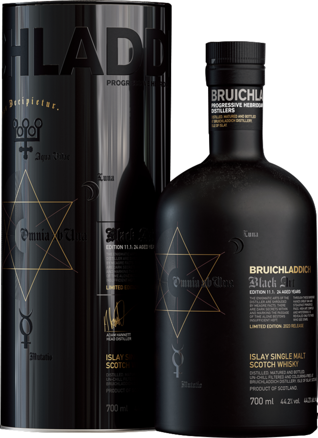 Bruichladdich »Black Art Edition 11.1: 24 Years« Islay Single Malt Scotch Whisky