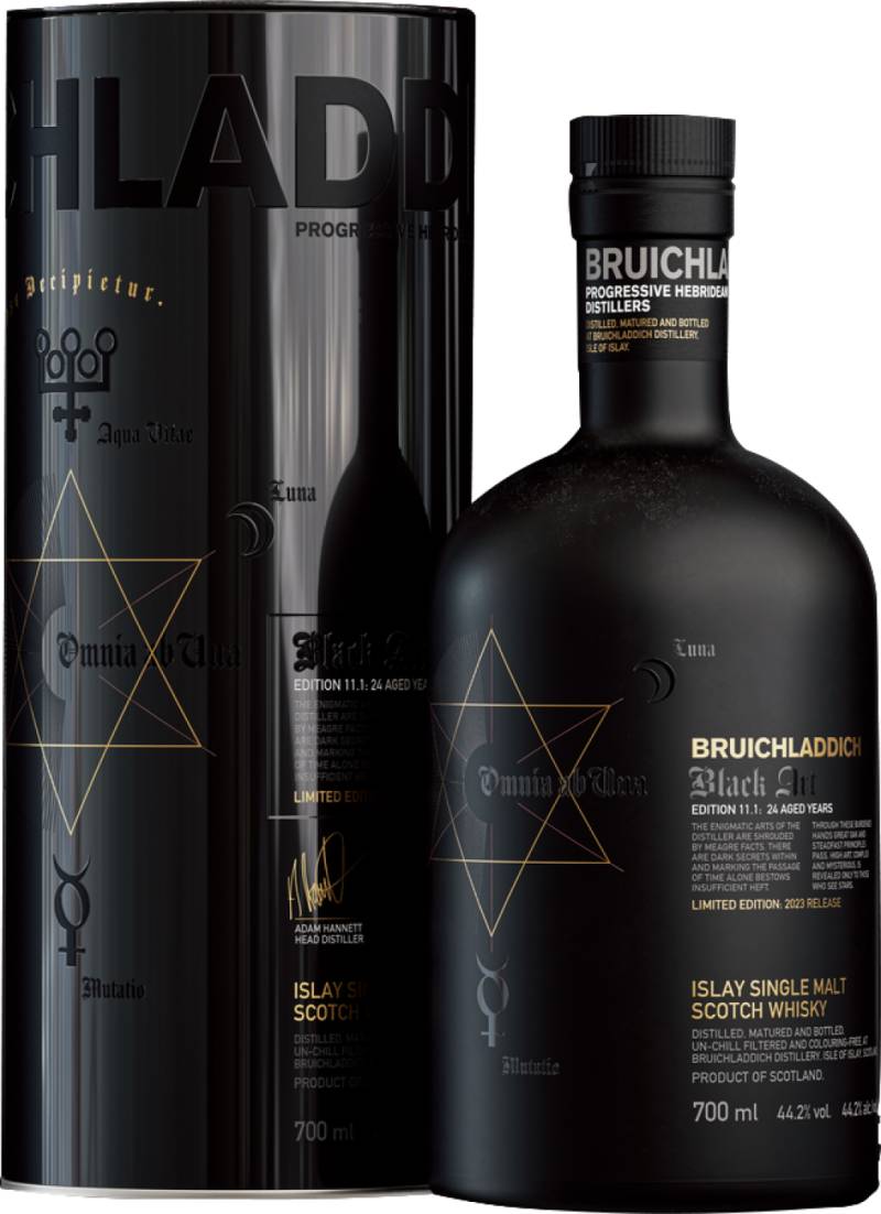 Bruichladdich »Black Art Edition 11.1: 24 Years« Islay Single Malt Scotch Whisky