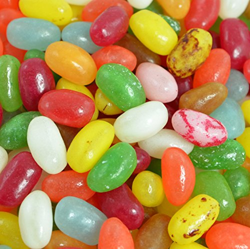 CCI Jelly Beans mittlere Sweet 1000 g – Jellybean Mix mit Obst, Cola und Vanille Geschmack von Holland Candy