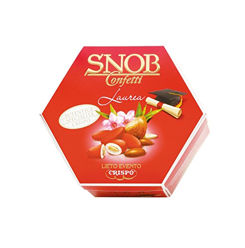 CONFETTI CRISPO | Monoimbustato Lieto Evento | SNOB ROSSO | 500 gr