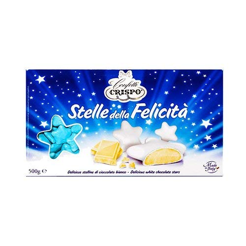 CONFETTI CRISPO | Stelle della Felicità Perlate | AZZURRO | 500 gr von CRISPO