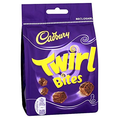 Cadbury Twirl Bites, 109 g, 10 Stück von Cadbury