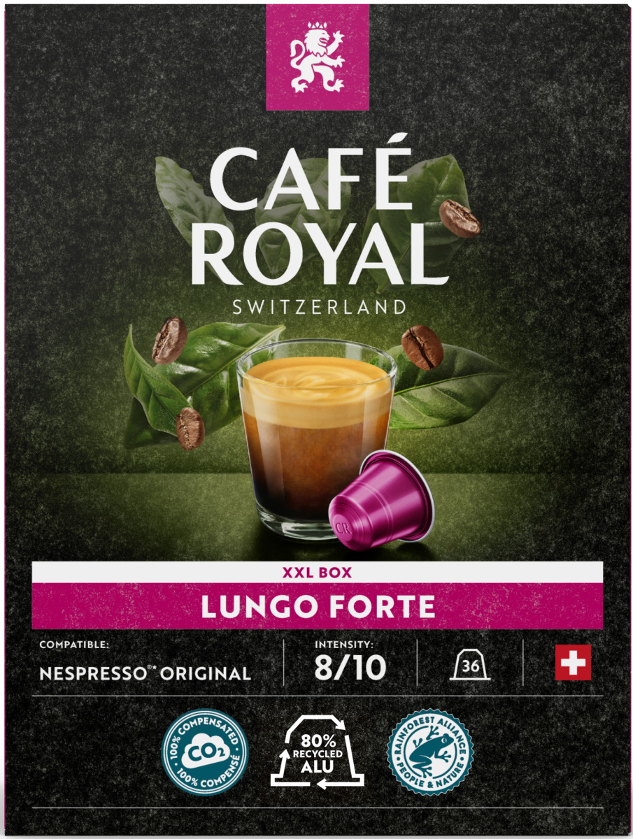 Café Royal Lungo Forte Kaffeekapseln 36ST 198G