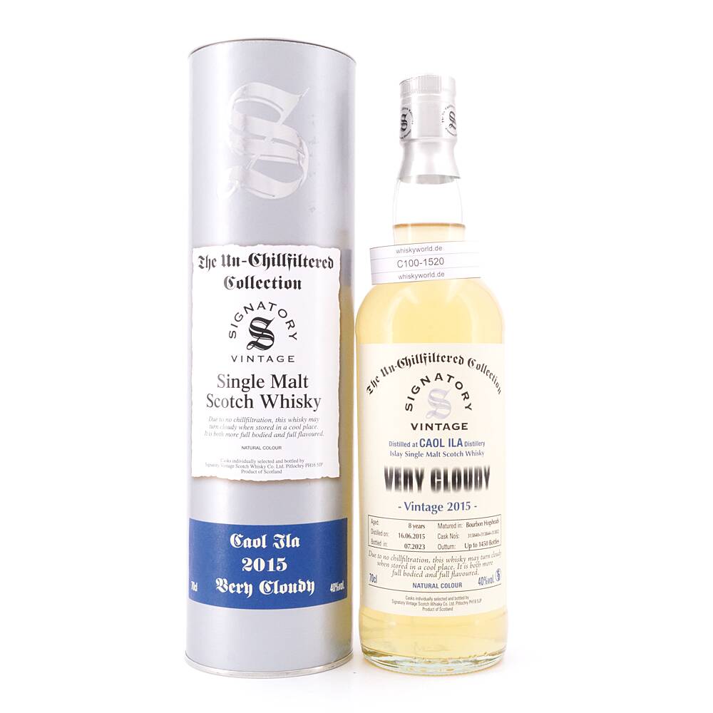 Caol Ila Very Cloudy Signatory Un-chillfiltered 0,70 L/ 40.0% vol