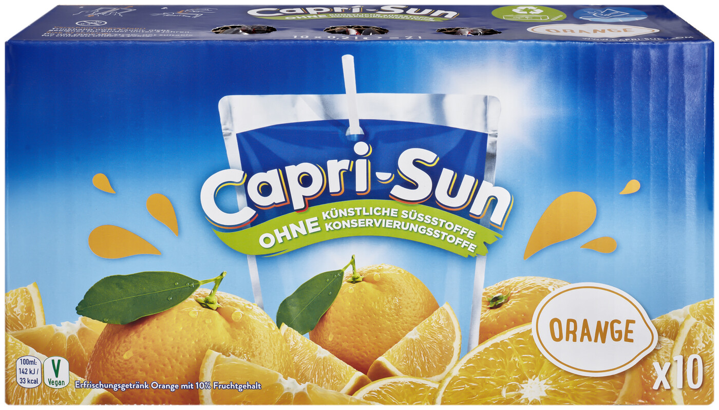 Capri Sun Orange 10x 0,2L