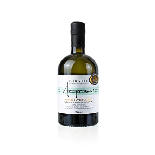 Castello Zacro Archaelaion Olivenöl aus unreifen Oliven, 500ml. von Deligreece