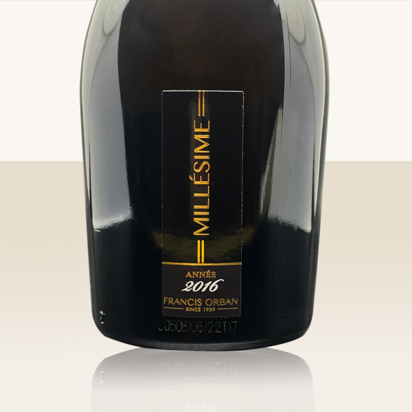 Champagne Francis Orban Millésime 2016 Extra Brut