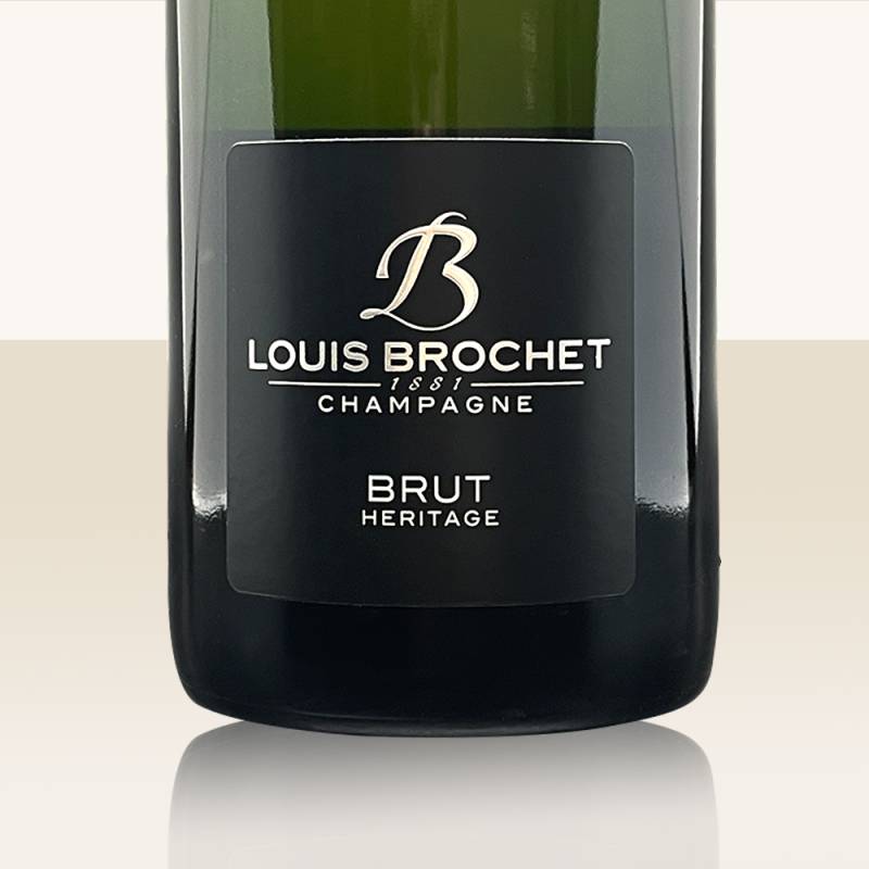 Champagne Louis Brochet Brut Héritage DEMI (Halbe Flasche)