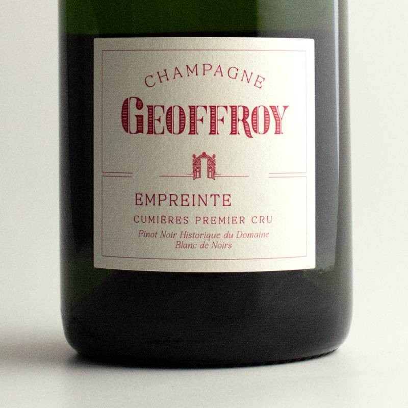 Champagne René Geoffroy Empreinte Blanc de Noirs 2017