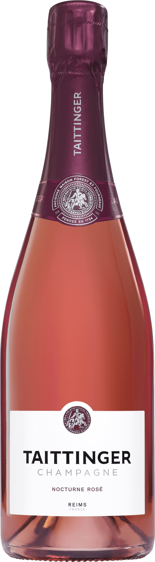 Champagne Taittinger Nocturne Sec City Lights Rosé