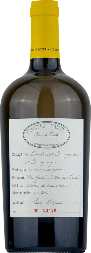 Chateau Martet Réserve de la Famille Blanc 2020