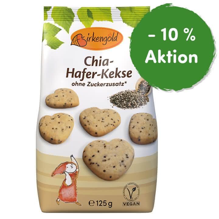 Chia-Hafer-Kekse mit Xylit 125 g