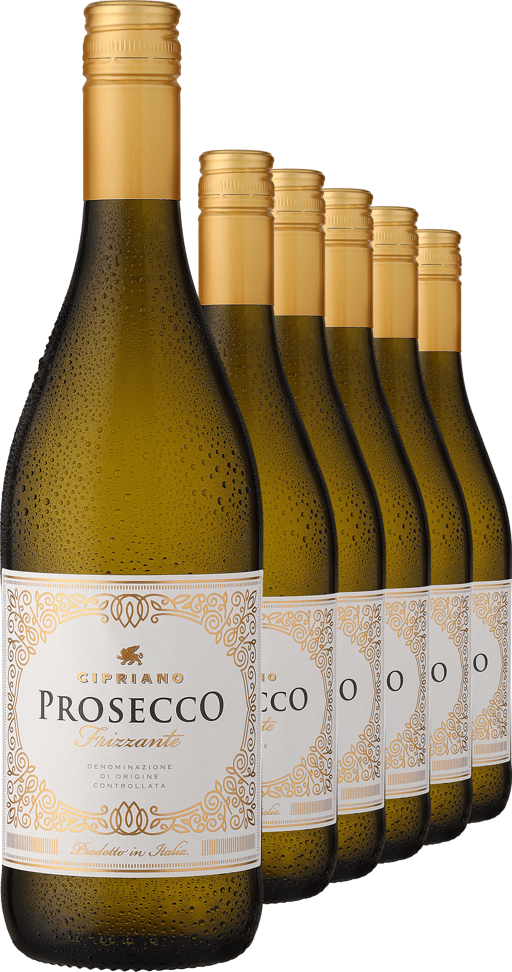 Cipriano Prosecco Frizzante im 6er-Vorratspaket