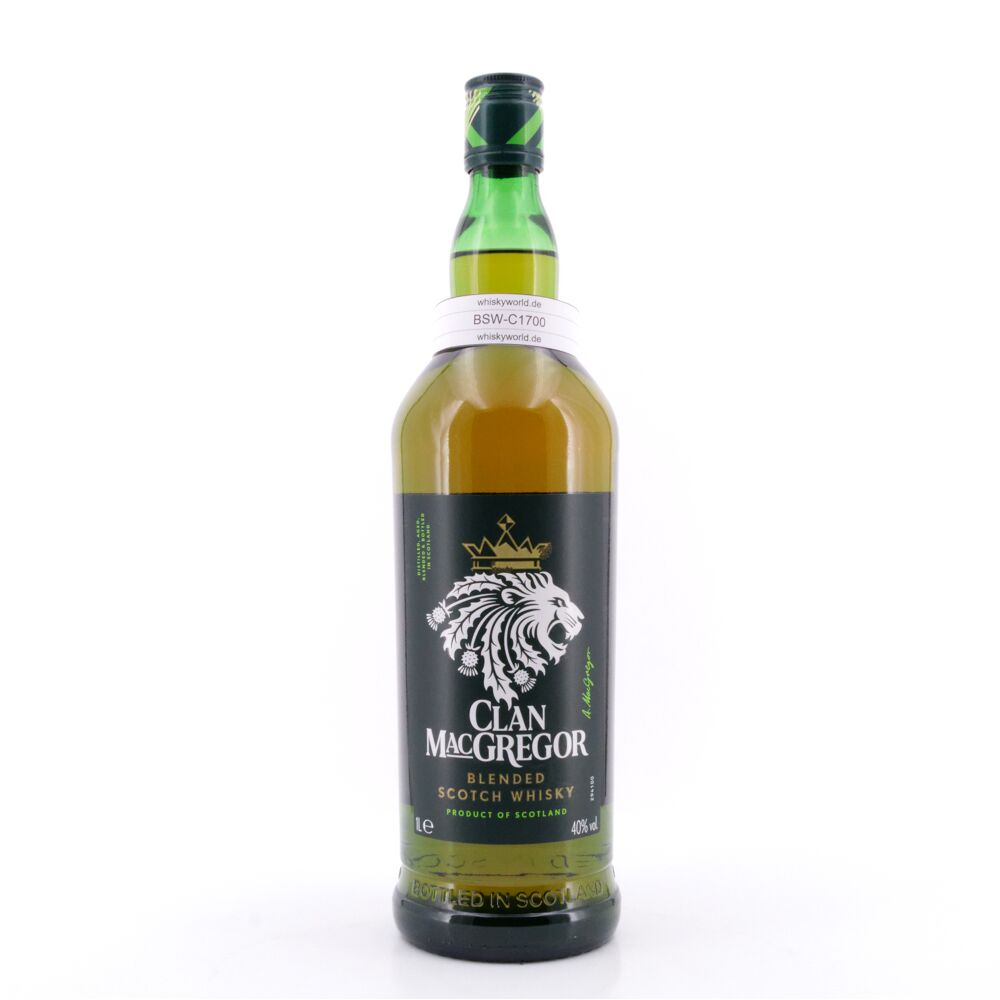 Clan MacGregor Blended Scotch Whisky Literflasche 1 L/ 40.0% vol