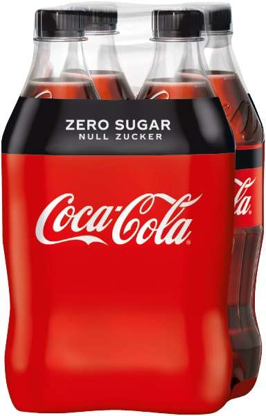 Coca-Cola Zero 4x 0,5L PET