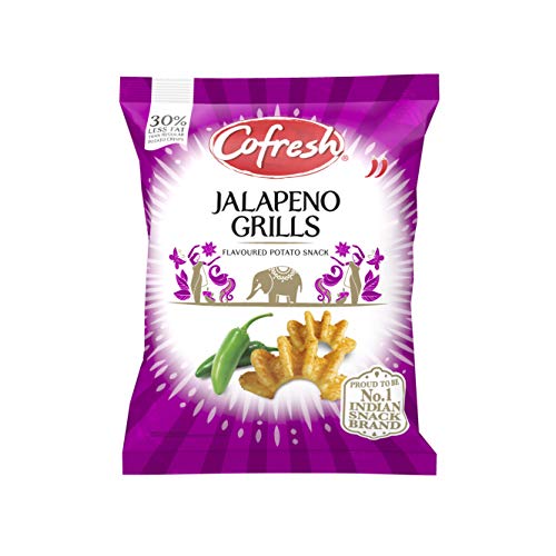 Cofresh Jalapeno Flavour Kartoffelgrills, 80 g, 12 Stück von Cofresh