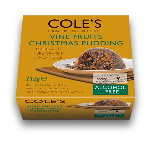 Coles Alkoholfreier Weihnachtspudding, 112 g von Coles