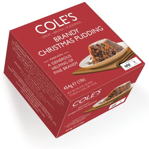 Coles Weinbrand-Weihnachtspudding, 454 g von FOXCUP