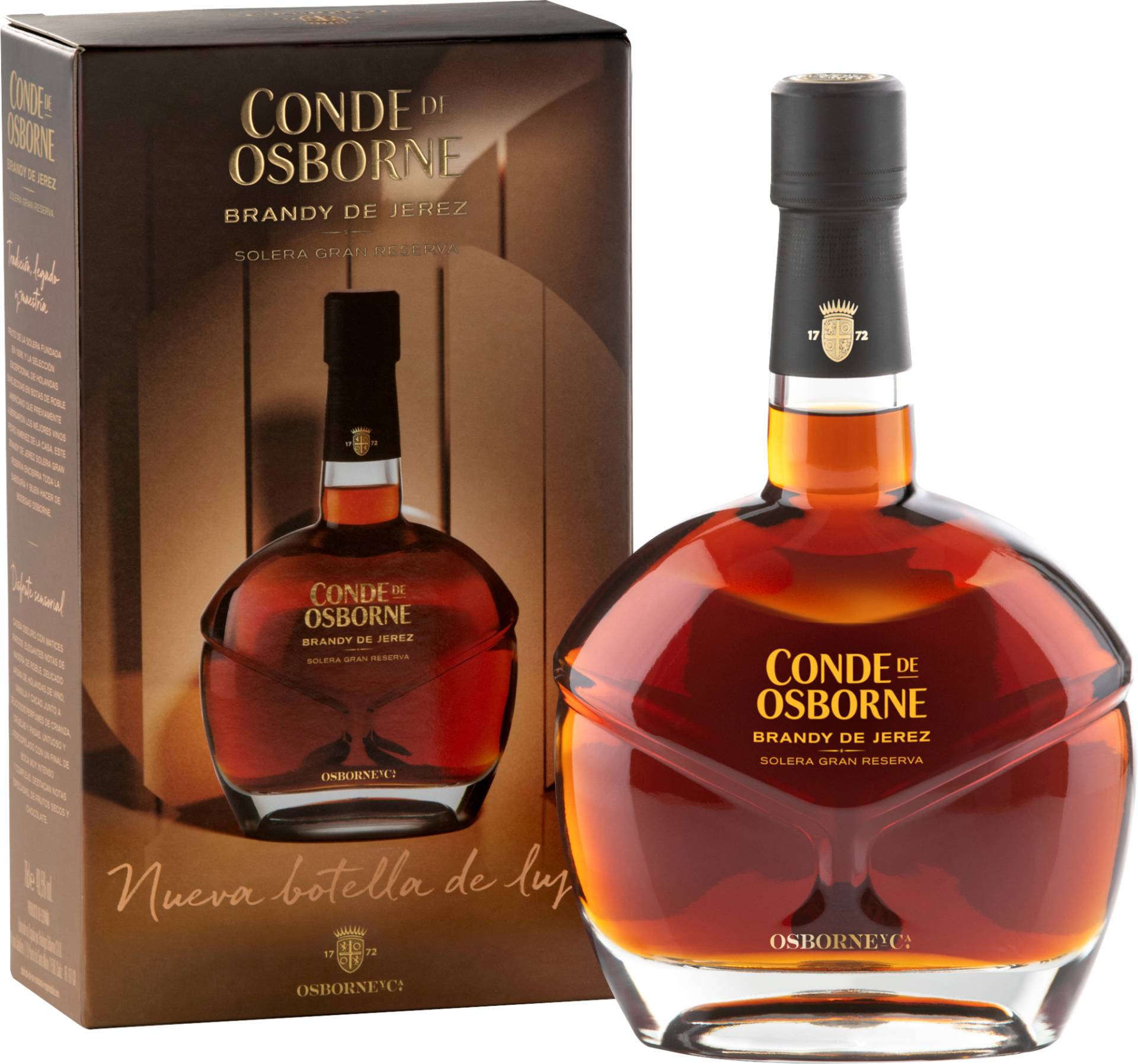 Conde de Osborne Brandy de Jerez Solera Gran Reserva