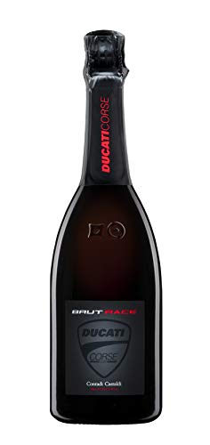 Contadi Castaldi Brut Race Ducati Corse - Franciacorta di Lombardia DOCG - Chardonnay, Pinot Nero, Pinot Bianco Trauben, Plant Based - 1 Flasche 750 ml von Contadi Castaldi