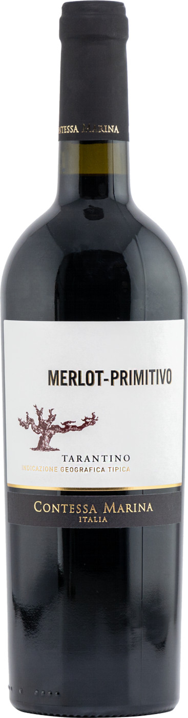 Contessa Marina Primitivo-Merlot Rotwein 0,75L