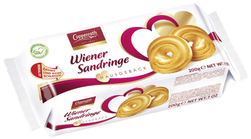 Coppenrath Wiener Sandringe 200G