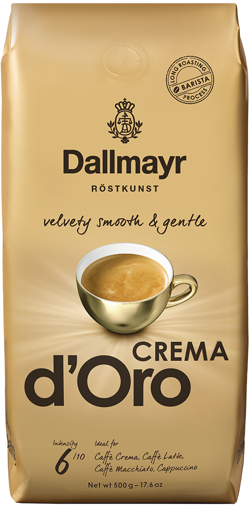 Crema d´Oro mild + fein ganze Bohne von Alois Dallmayr Kaffee OHG