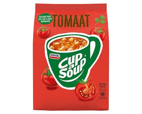 UNOX-CUP-A-A-SOUP-Maschinenbag Tomate 140ml | Einbacken Sie einen 40er -Teil 4 Stück von Unox