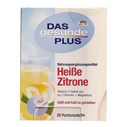 DAS gesunde PLUS Heißgetränk Heiße Zitrone, Portionssticks (20 Stk Box) von Network request failed