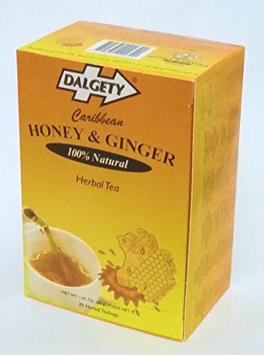 Dalgety Honey & Ginger Caribbean Herbal Tea 20 Tea Bags 40g