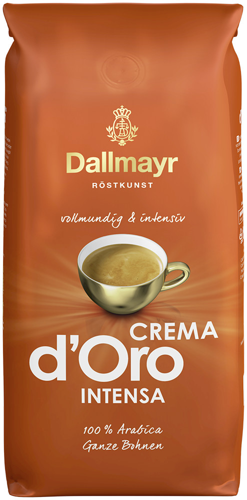 Dallmayr Crema d'Oro Intensa Kaffee ganze Bohnen 1 kg