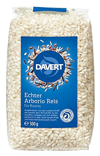 Davert Mühle Bio Echter Arborio Reis (8 x 500 gr)