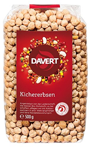 Davert Mühle Bio Kichererbsen (16 x 500 gr) von Davert