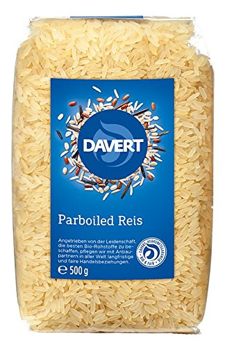 Davert Mühle Bio Parboiled Reis (8 x 500 gr)