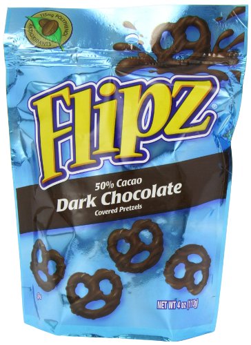 Demet's Flipz Dark Chocolate Brezel, 113 g, 2er Pack (2 x 113 g) von Demet's