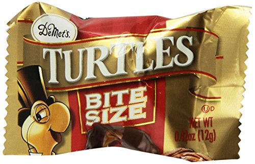 Demet's Turtles Original Bite Size (.42 ounce), 60-count