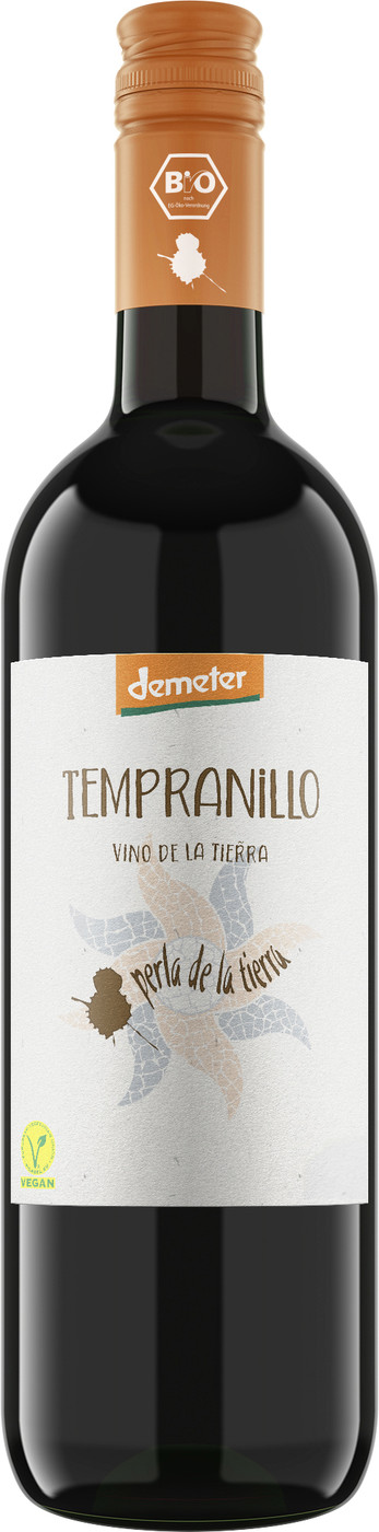 Demeter Perla de la Tierra Tempranillo 0,75L - Etikett verschmutzt/beschädigt