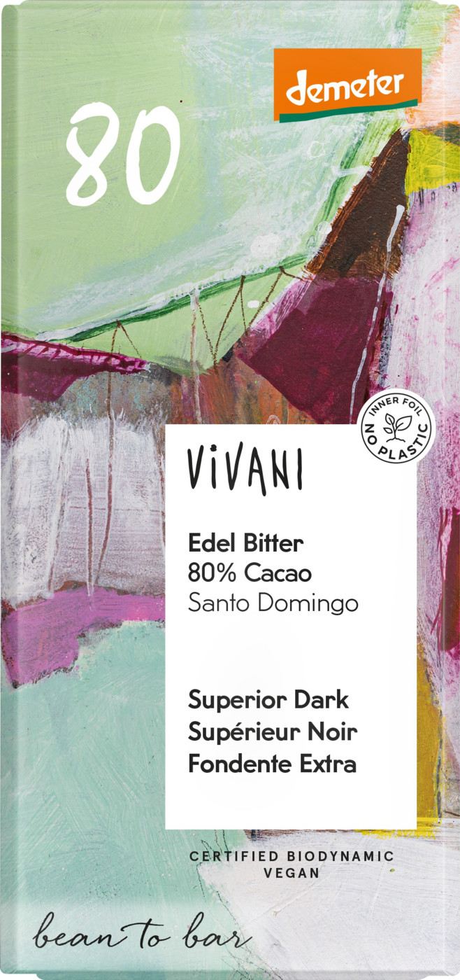 Demeter Vivani Edel Bitter 80% 90G