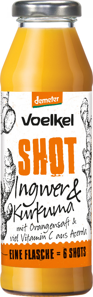 Demeter Voelkel Shot Ingwer & Kurkuma 280ML