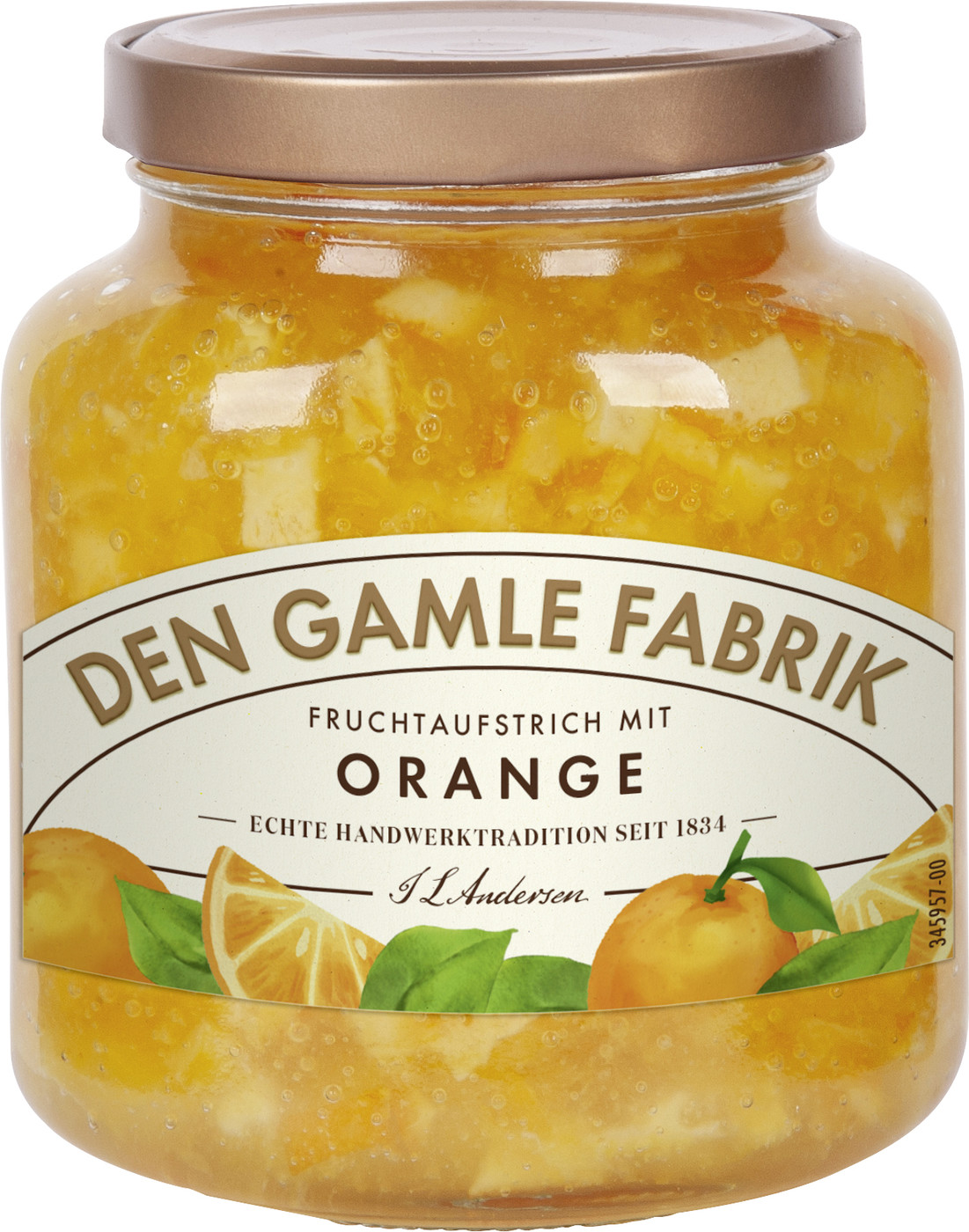 Den Gamle Fabrik Fruchtaufstrich Orange 380G