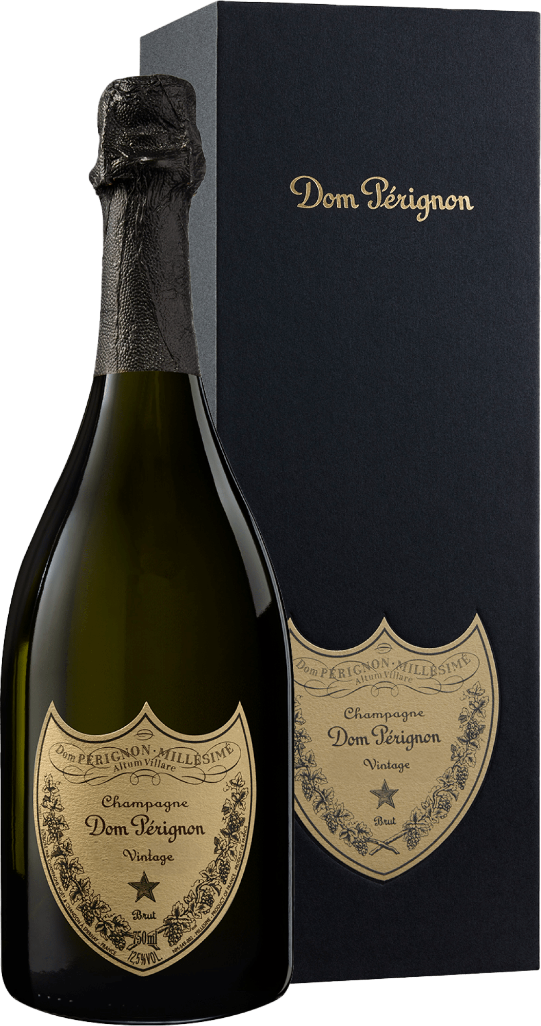 Dom Pérignon Champagner Brut Vintage in Geschenkverpackung