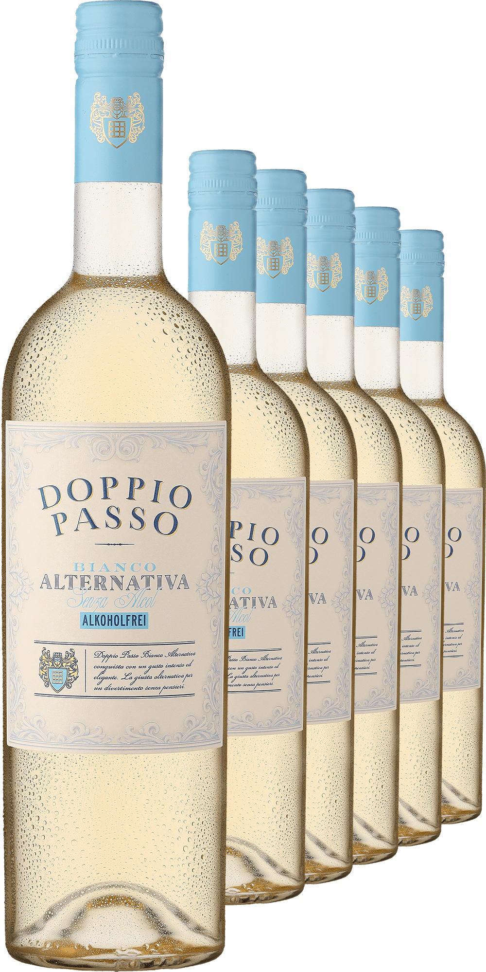 Doppio Passo Bianco »Alternativa« Alkoholfrei im 6er-Vorratspaket