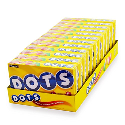 Dots Candy 7.5 Ounce Theater Size Packs 12 Boxes by N/A von Tootsie Roll