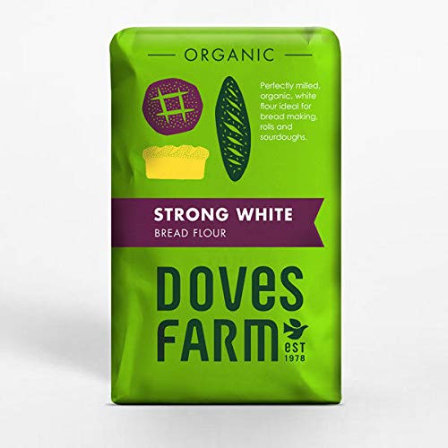 Doves Farm Starkes weißes Brotmehl, 1 x 1,5 kg von Doves Farm