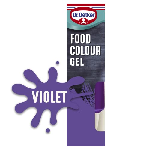Dr. Oetker Violet Extra Strong Lebensmittelfarbgel, 15 ml