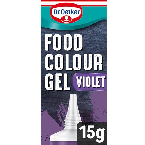 Dr. Oetker Violet Extra Strong Lebensmittelfarbgel, 15 ml von Dr. Oetker