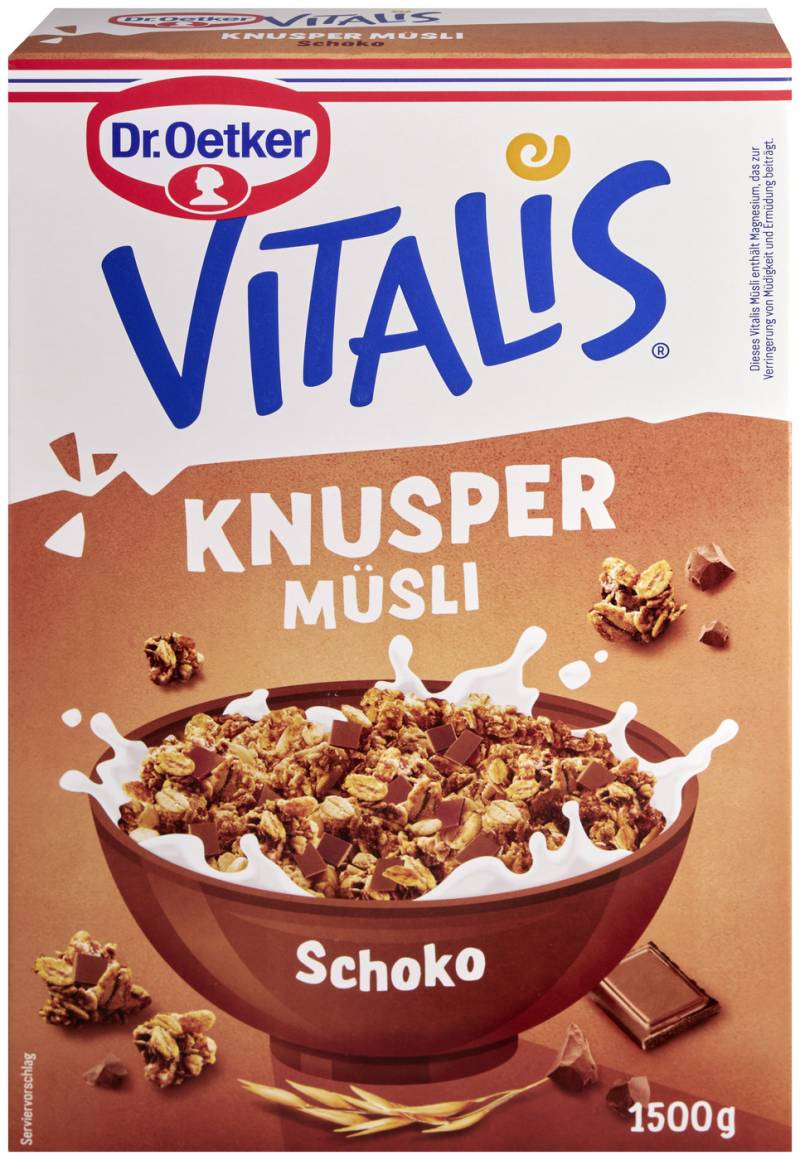 Dr.Oetker Vitalis Knusper Müsli Schoko 1,5KG